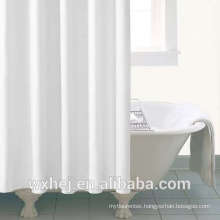 Factory price white Blank Polyester Poplin Shower Curtain For Sublimation